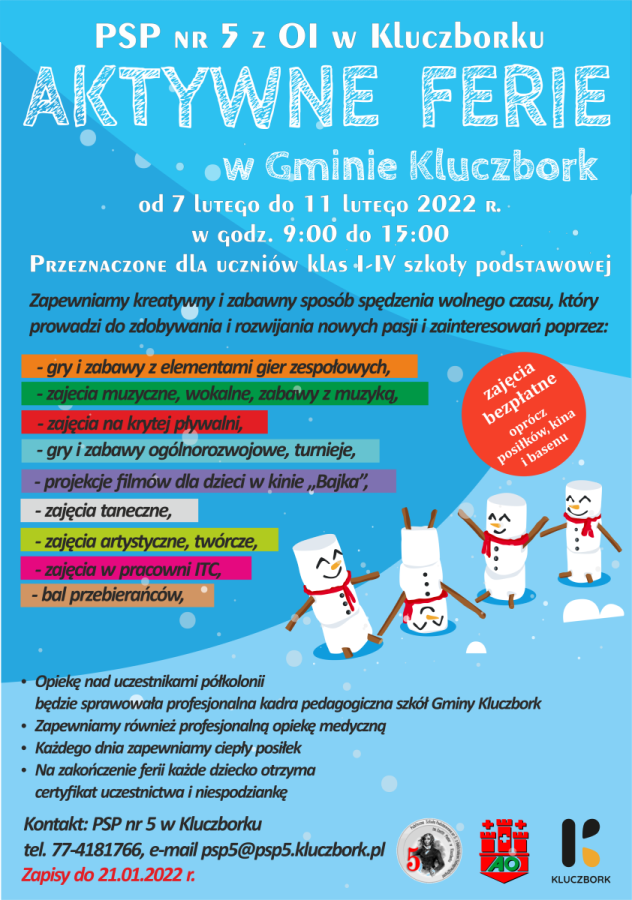 2022 ferie zimowe 2022 ferie zimowe